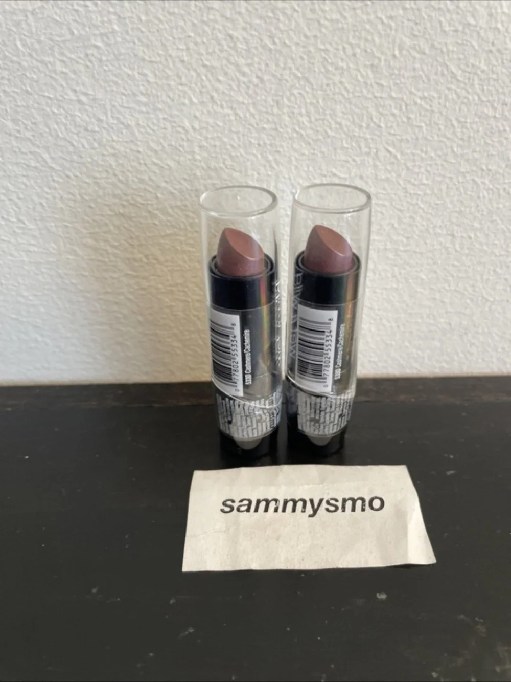 Wet n Wild Lipstick, Cashmere 533D, 0.13 oz x2
